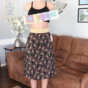 NWT LuLaRoe Pleated Jill Skirt Size XS